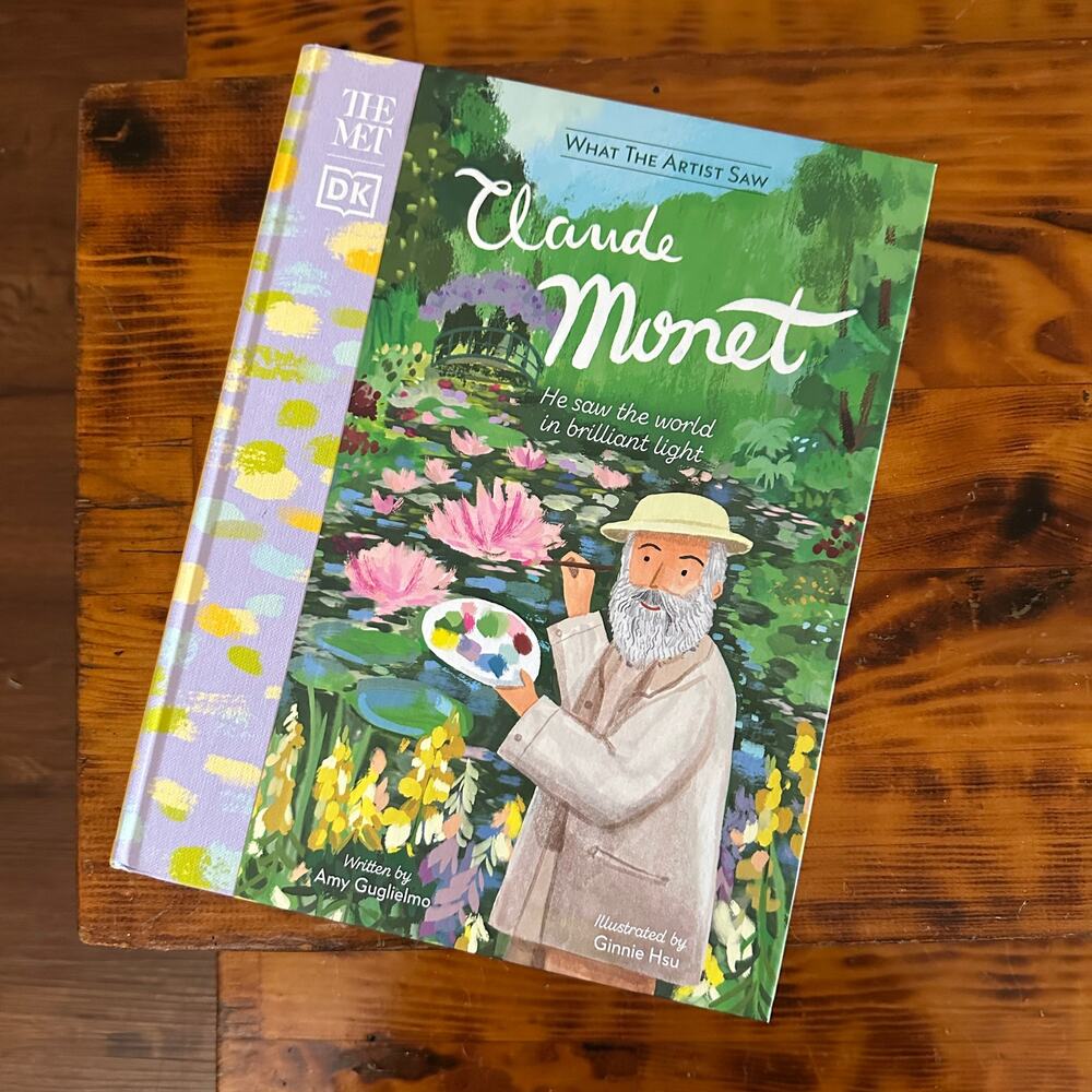 What The Artist Saw "Claude Monet" Metropolitan Museum Of Art Hardcover Book